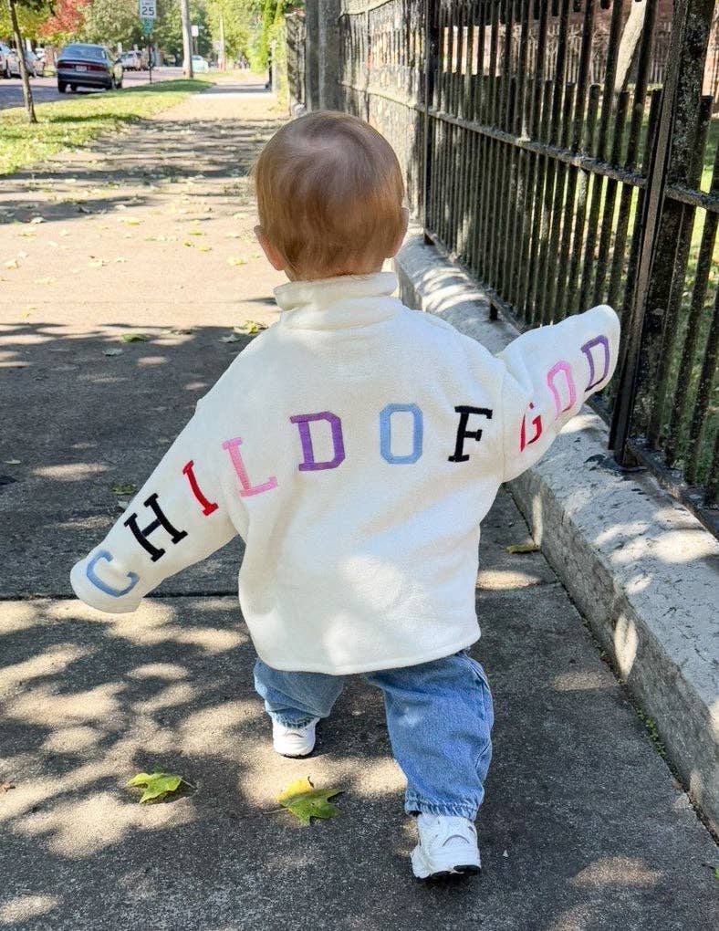 Elevated Faith - Child of God Fleece Kids Pullover