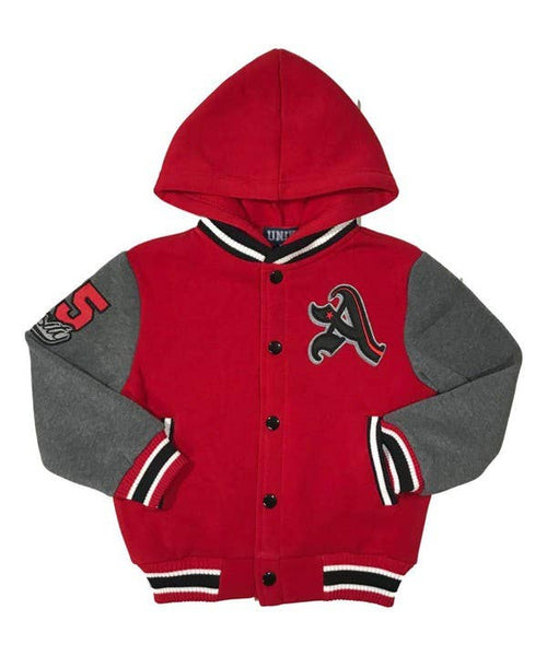 Boys Varsity Jacket with Hoodie