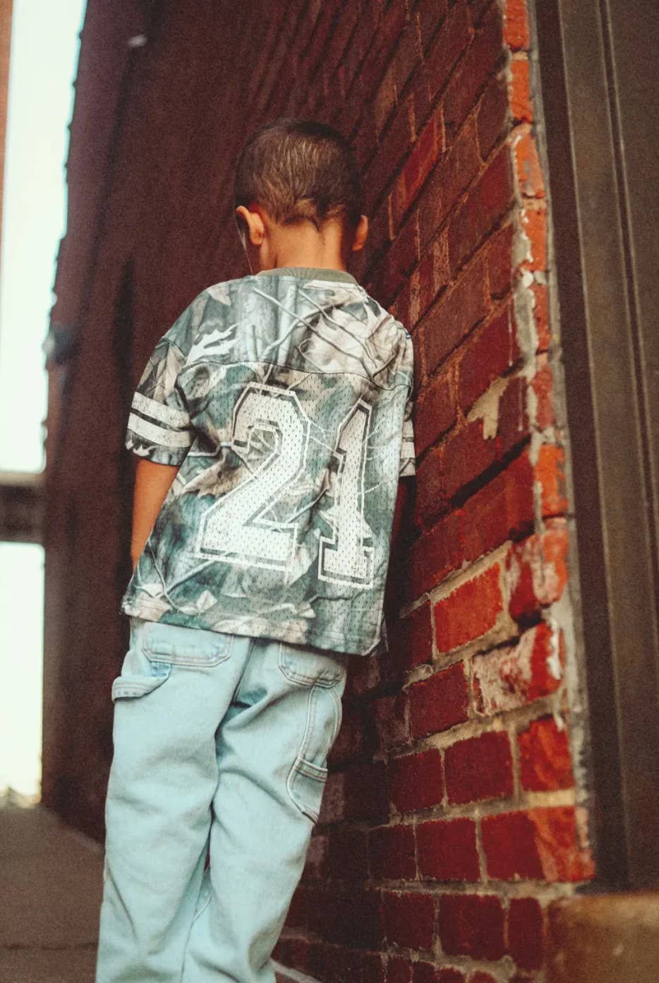 Camo Toddler Mesh Football Jersey