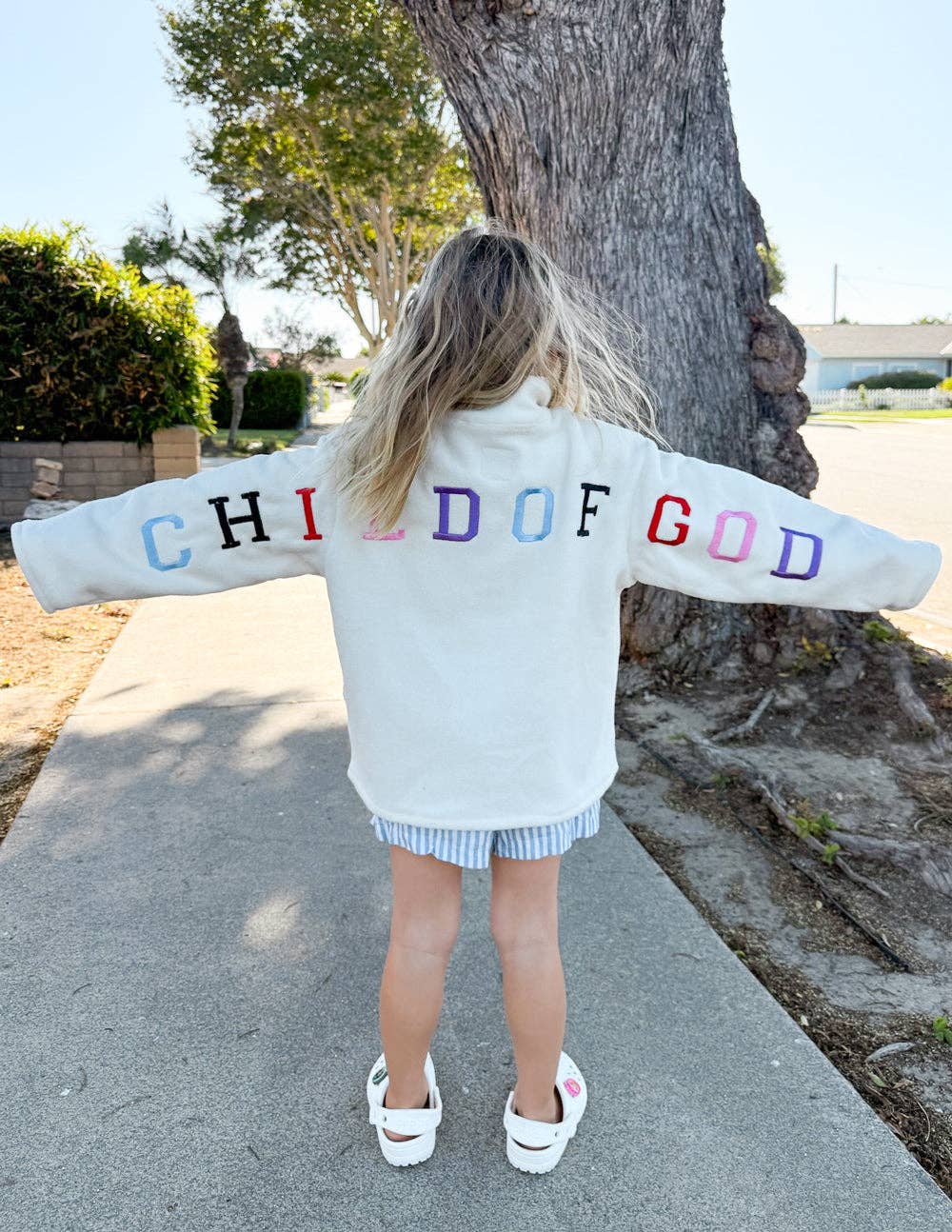 Elevated Faith - Child of God Fleece Kids Pullover